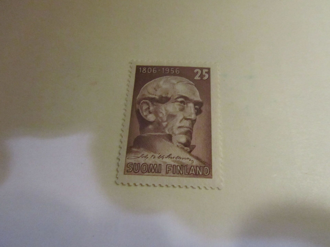 1956 j.v.snellmanin syntymästä 150 vuotta, postituore