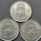 Ruotsi 5 Kr 1972, 3kpl - pikkukuva 3