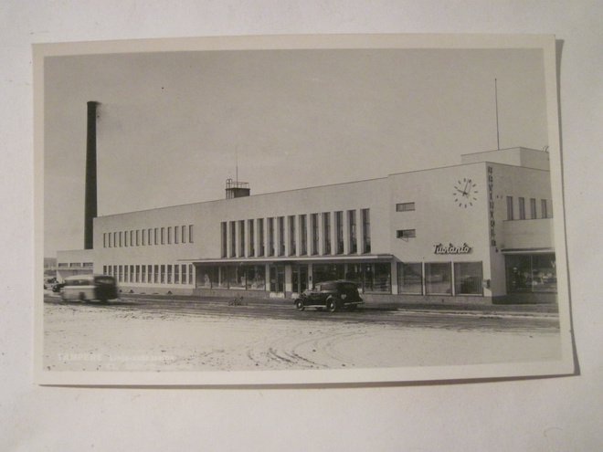 Postikortti Tampere 1939 Linja-autoasema Alkup.Mallikappale