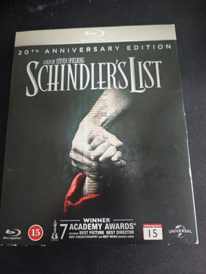 Schindlerin lista BLU-RAY Spielberg