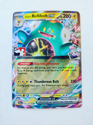Ionos Bellibolt Ex - Prize Pack Series 7 Ultra Rare