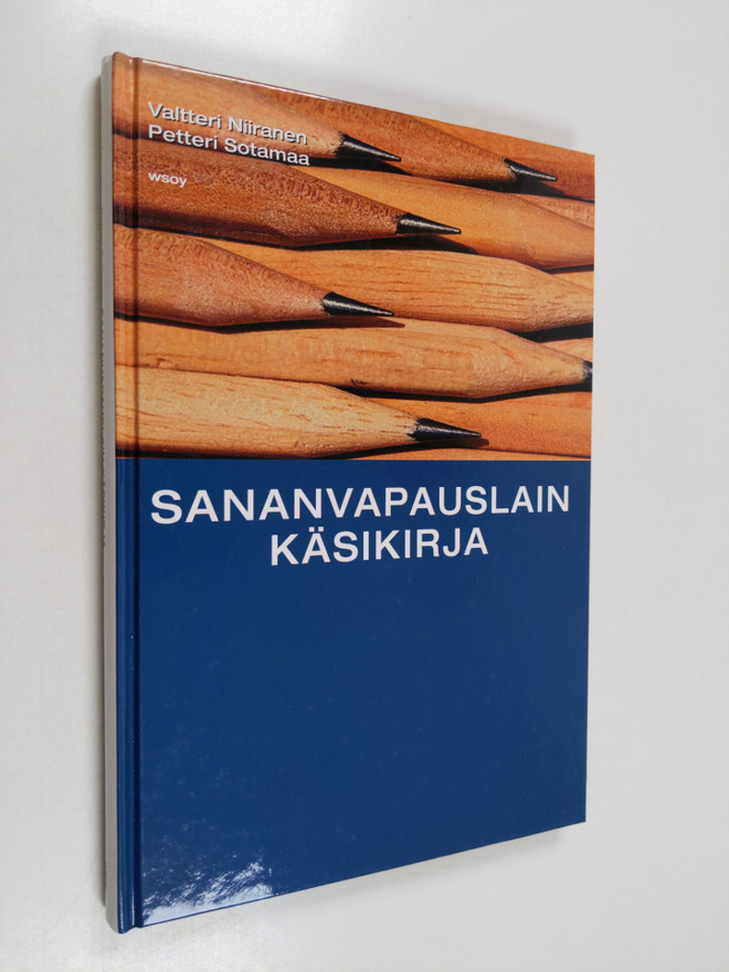 Valtteri Niiranen : Sananvapauslain käsikirja