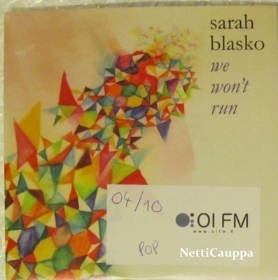 Sarah Blasko • We Won't Run PROMO CD-Single