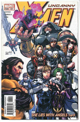 Uncanny X-Men #437- 441 She Lies with Angels1-5 (2004)