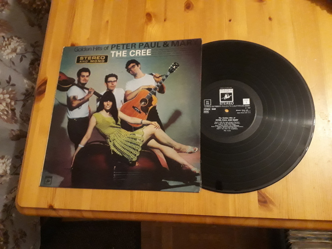 Cree – Golden Hits of Peter, Paul & Mary lp 1967 Folk