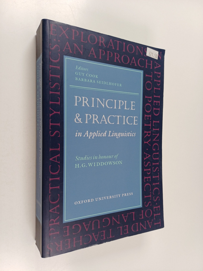 Barbara Seidlhofer : Principle & practice in applied ling...