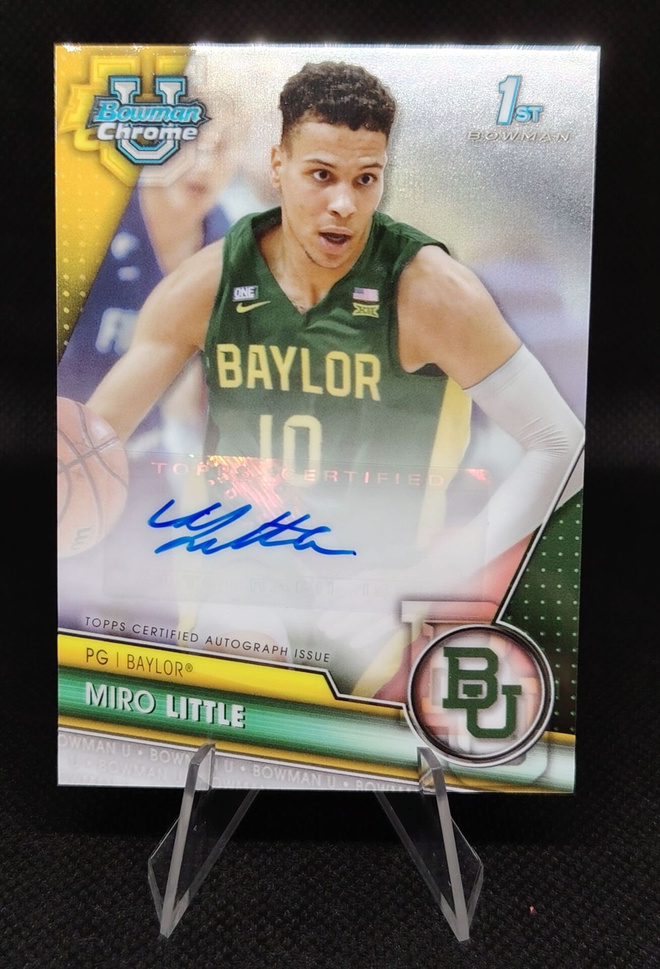 2023-24 Bowman Chrome Prospect auto Miro Little