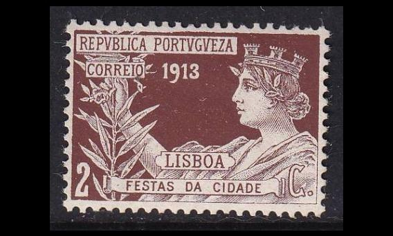 Portugali ZW_6 * Lisämaksumerkki kaupunkijuhlat 2 C (1912)