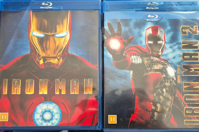 Iron Man 1+2 -Blu-Ray