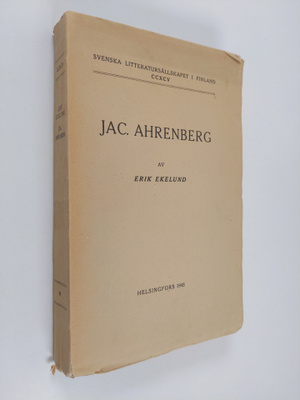 Erik Ekelund : Jac. Ahrenberg och Östra Finland : en litt...