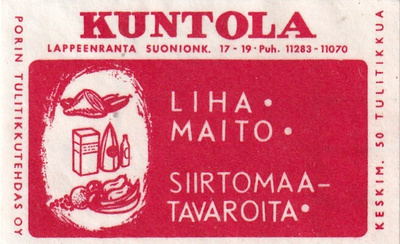 Lappeenranta, Kuntola .  s60