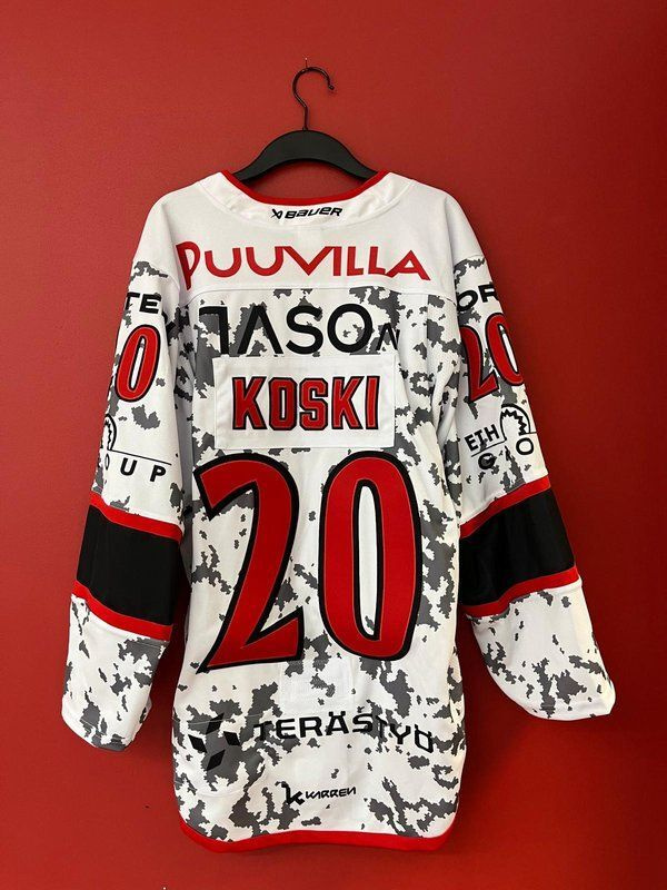 Koski Maastokuvioinen pelipaita Porin Ässät pelaamaton