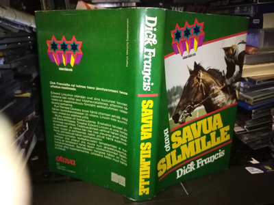Dick Francis: SAVUA SILMILLE (1.p. 1979 ) Sis.postikulut