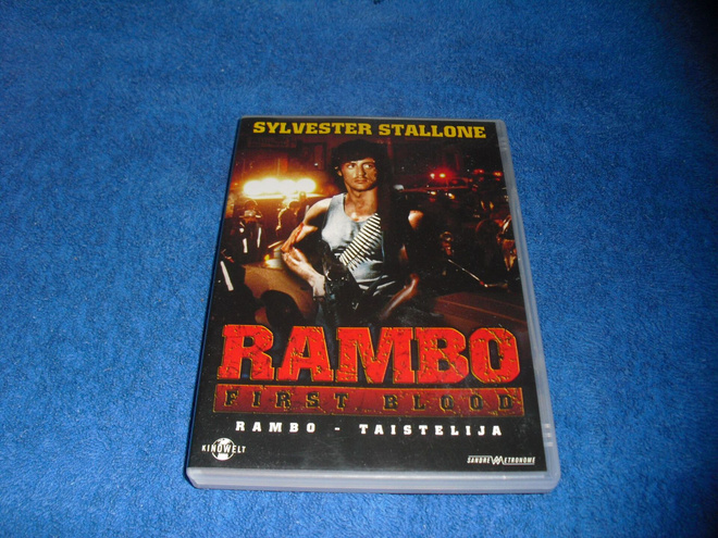 RAMBO 1 (Stallone) Suomi-julkaisu, 1982***