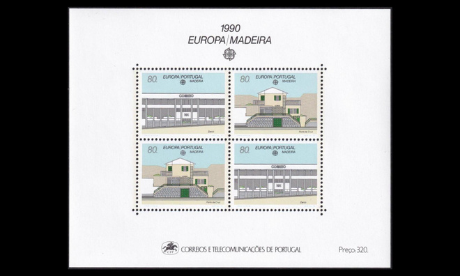 Madeira 133-4BL11 ** Europa postirakennuksia (1990)