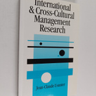 Jean-Claude Usunier : International and cross-cultural ma... - pikkukuva 1