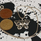 Design Hopea perhaps riipus ketjulla OTI 925 - pikkukuva 2