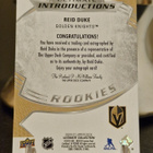 2020-21 Ultimate Reid Duke Ultimate Introductions AUTO /50 - pikkukuva 2