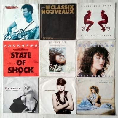 Vinyyli single kansi - 17 kpl