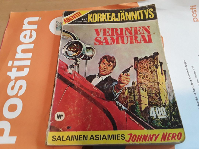 Agentti Korkeajännitys 1975 09: Verinen samurai