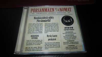 PÖRSÄNMÄEN SANOMAT- TRIBUUTTI JAAKKO TEPOLLE UUSI