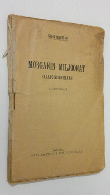 Stein Riverton : Morganin miljoonat : salapoliisiromaani