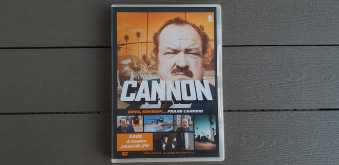 DVD: Cannon - 2 Kausi Jaksot 16-24, 2xDVD (William Conrad)