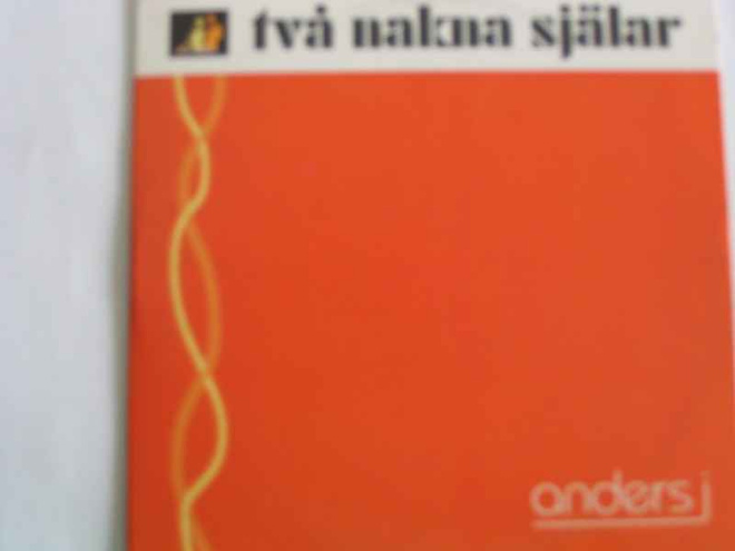 CDS ONDERS I-TVÅ NAKNA SJÄLAR EI - HV