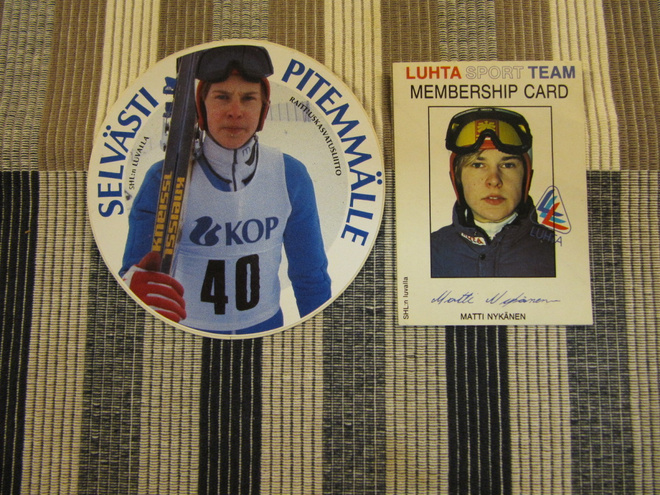 2 Kpl Tarroja Matti Nykänen.