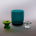 1102. 3kpl Iittala/Nuutajärvi 'Kartio' esineitä, Kaj Franck. - pikkukuva 1
