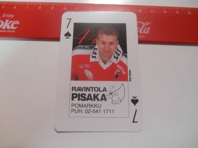 ÄSSÄT Pelikortti # Pata 7 Kimmo Salminen