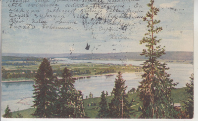 Rovaniemi kemijoki kortti 1915 sotasensuuri