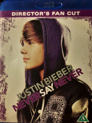 JUSTIN BIEBER NEVER SAY NEVER Blu-ray