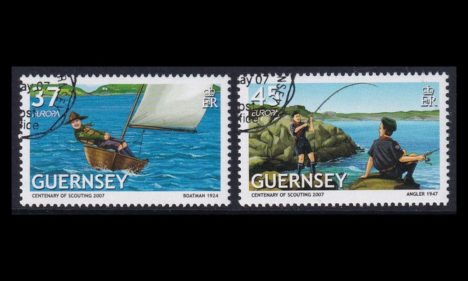 Guernsey 1131-2 o Europa partio (2007)