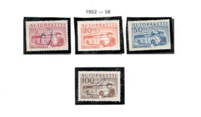 v. 1952-58 Autopaketti-sarja