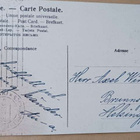 Enkeli ja kauris tuovat joulukuusen, p. 1905 + rivileima - pikkukuva 2