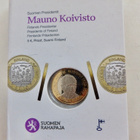 Suomi 5 Euro 2018 Presidentti Koivisto PROOF Alkup Pakkaus - pikkukuva 1