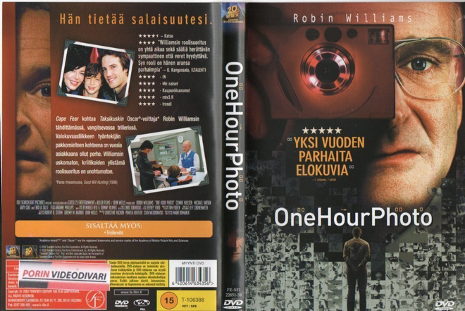 One Hour Photo	(3 858)	K	-FI-	suomik.	DVD		robin williams
