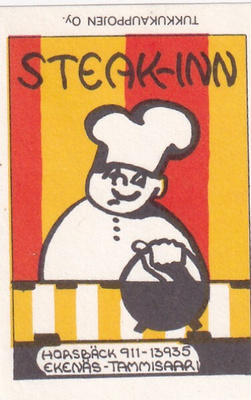Ekenäs - Tammisaari. Steak-Inn ,   s86