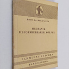 Max Päsler : Mechanik deformierbarer körper - pikkukuva 1