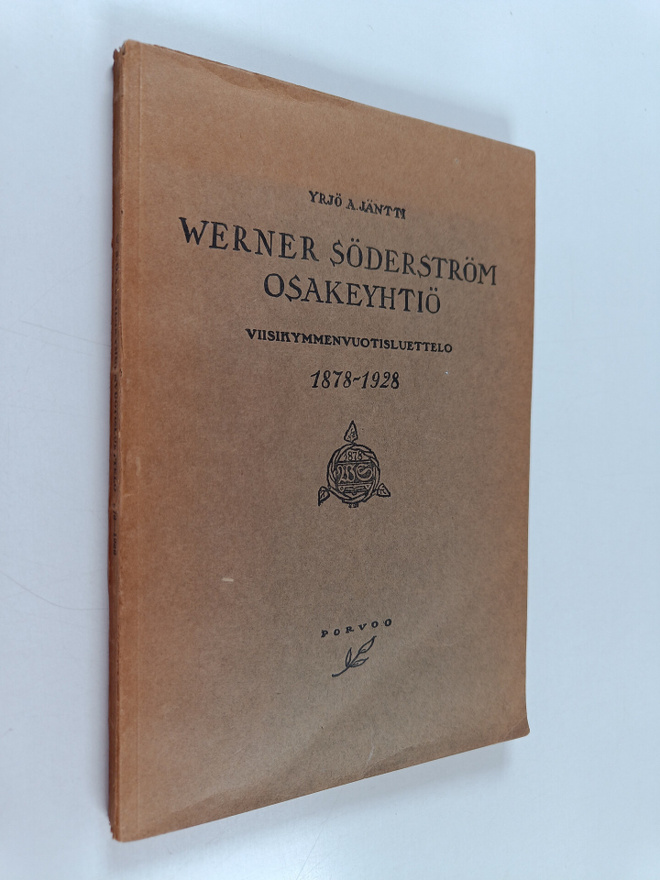 Viisikymmenvuotisluettelo Werner Söderströmin ja Werner S...