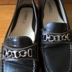 Mustat Geox Repsira Kävelykengät nahkaa / Loaferit - koko 37 - pikkukuva 2