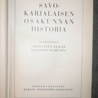 Savo - Karjalaisen Osakunnan historia I - II 1939 1.p. - pikkukuva 1