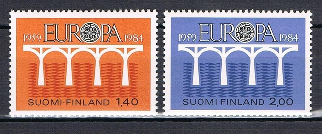 Suomi 1984 - Europa CEPT  ++