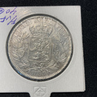 Belgia Leopold I 5 Francs 1853, Ag 900. - pikkukuva 2
