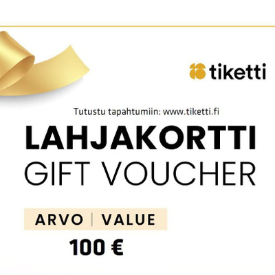 Tiketti-lahjakortti