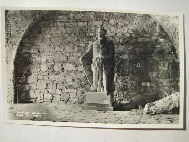 VANHA Postikortti Savonlinna 1930-l Alkup. Mallikappale