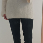 Valkoinen mohair villaneule koko S/M )ovh 149€ - pikkukuva 2
