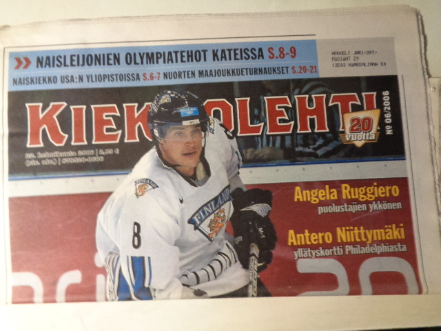 Kiekkolehti Nro 6/2006 (22.11)