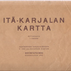 Itä-Karjalan kartta 1941 1:1.000.000 AKS:n 1934 kartan mukaa - pikkukuva 1